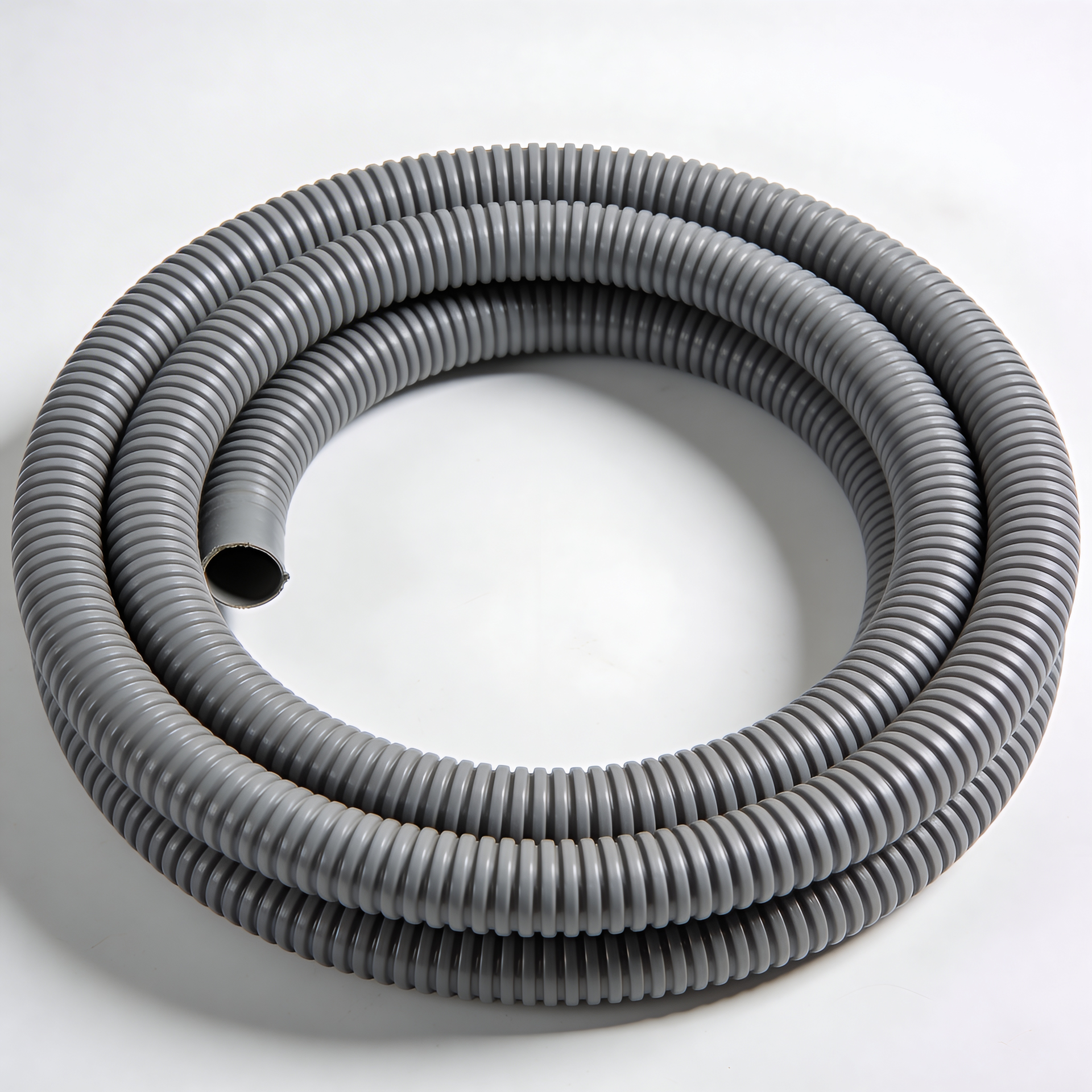 Manguera PVC Corrugada Gris