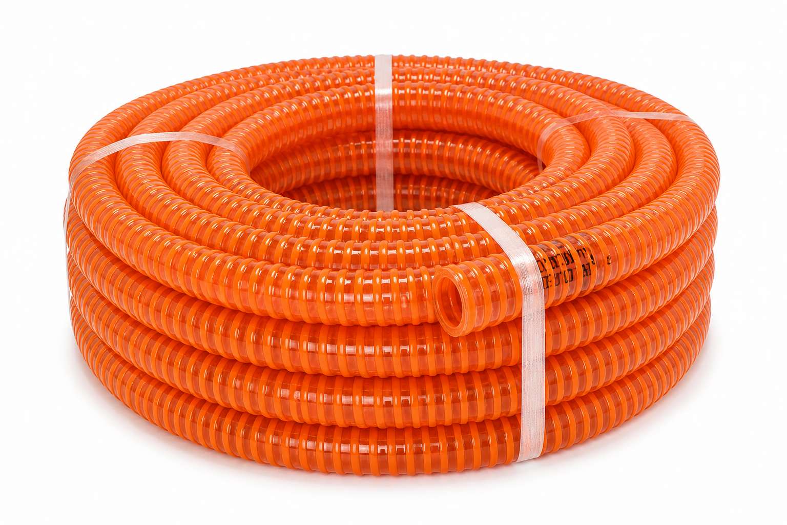 Manguera Succión Naranja Rígido Flexible